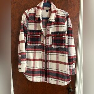 Universal Thread Red and Black Plaid Jacket